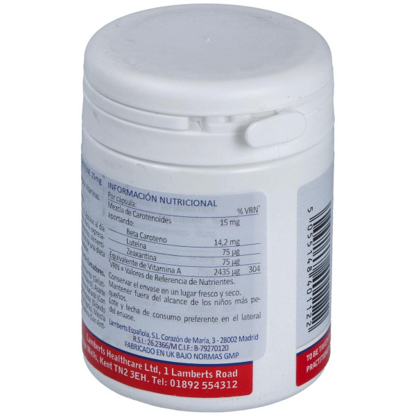 Lamberts Beta Caroteno Natural 15Mg 90Caps.