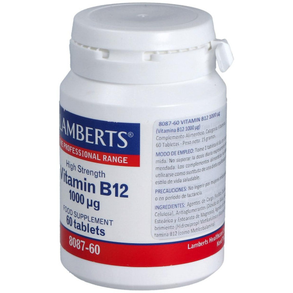 Lamberts Vitamina B12 1000 Mg 60Caps