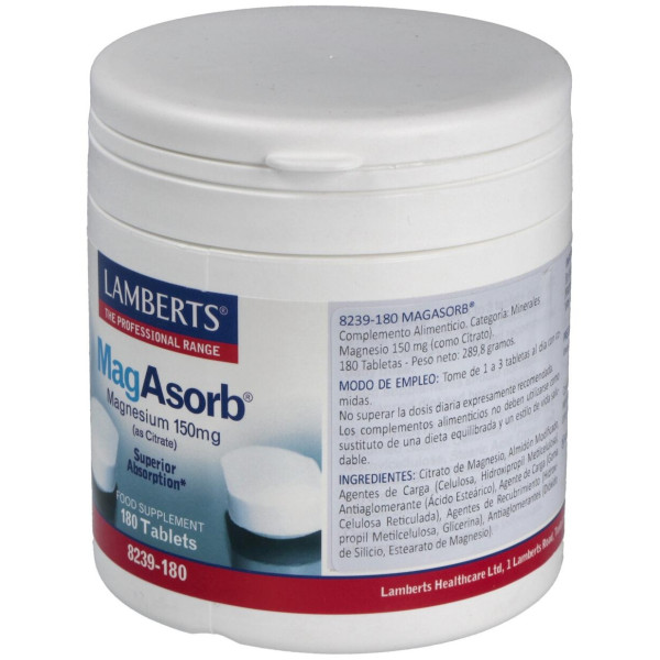 Magasorb 150Mg (Alta Absorcion) 180Comp.