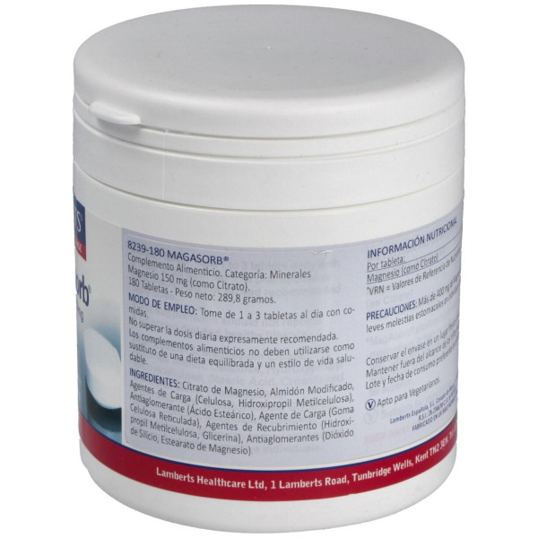 Magasorb 150Mg (Alta Absorcion) 180Comp.