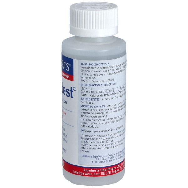 Zincatest® Lamberts 100 Comprimidos