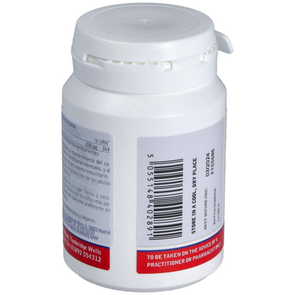 Selenio 200 Mcg. (Como Seleno-L-Metionina) 60Comp.