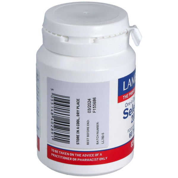 Selenio 200 Mcg. (Como Seleno-L-Metionina) 60Comp.