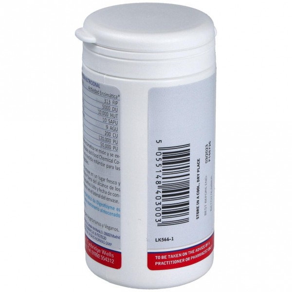 Digestizyme (Complejo De Enzimas) 100 Cap.