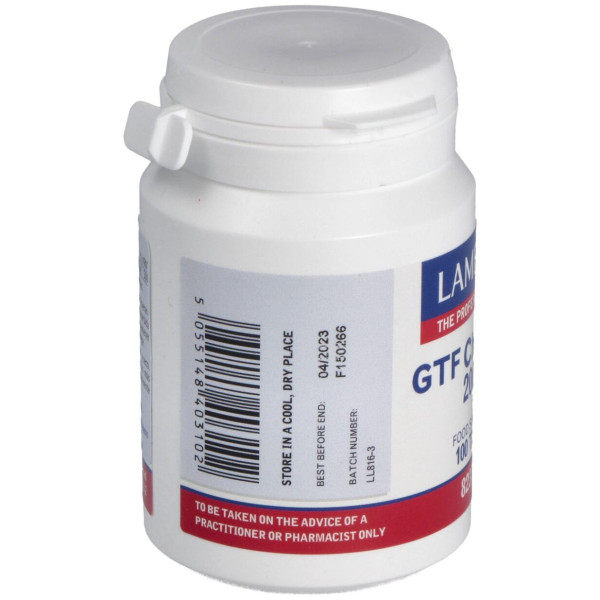 Lamberts Cromo Gtf 200Μg 100 Comprimidos