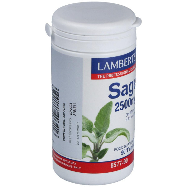 Lamberts Salvia 2500Mg 90Cáps