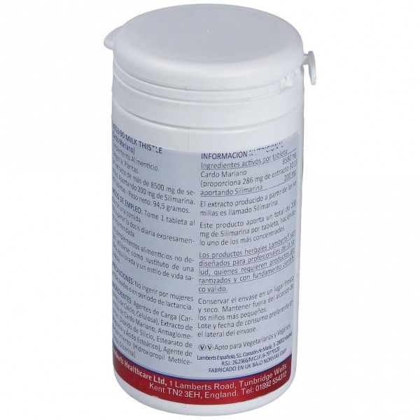 Extracto De Silimarina (Cardo Mariano) 90Cap.