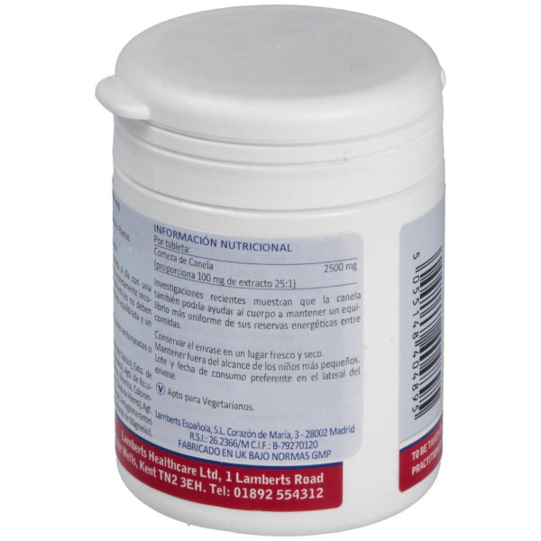 Lamberts Canela 2500 Mg 60 Comp