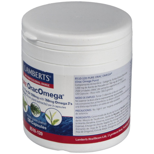 Lamberts Orac Omega Puro 120 Cap