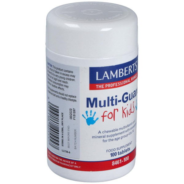 Multi-Guard For Kids (Playfair) Masticable 100Comp