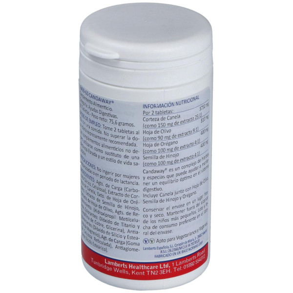 Candaway (Canela Y Hoja De Olivo) 60Comp.
