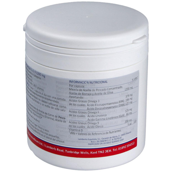 Lamberts Omega 3_ 6_ 9+ Vitamina D3 120Caps