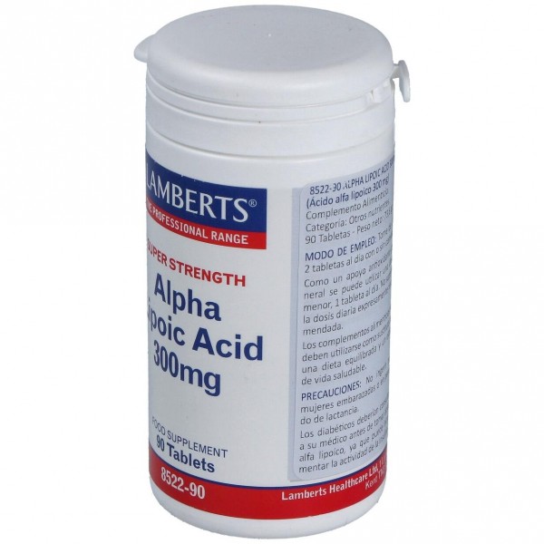 Lamberts Ácido Alfa Lipoico 90 Tabletas Ref-8522