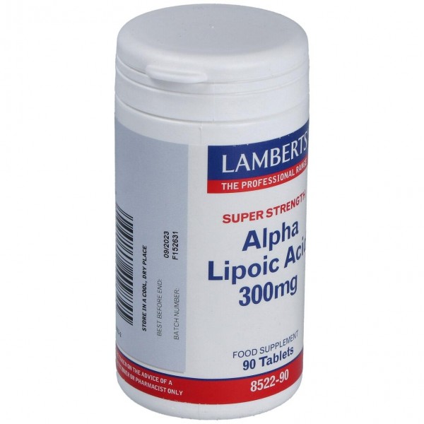 Lamberts Ácido Alfa Lipoico 90 Tabletas Ref-8522