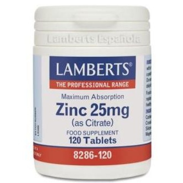 Lamberts Zinc 25Mg 120Comp