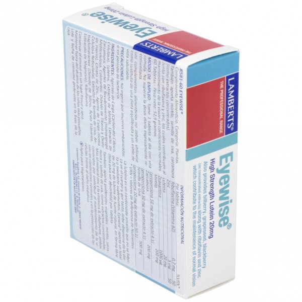 Eyewise 60 Tablets 8581 Lamberts