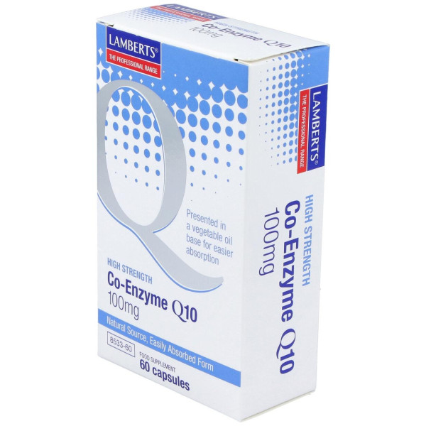 Lamberts Coenzima Q10 100Mg 60 Cáps.