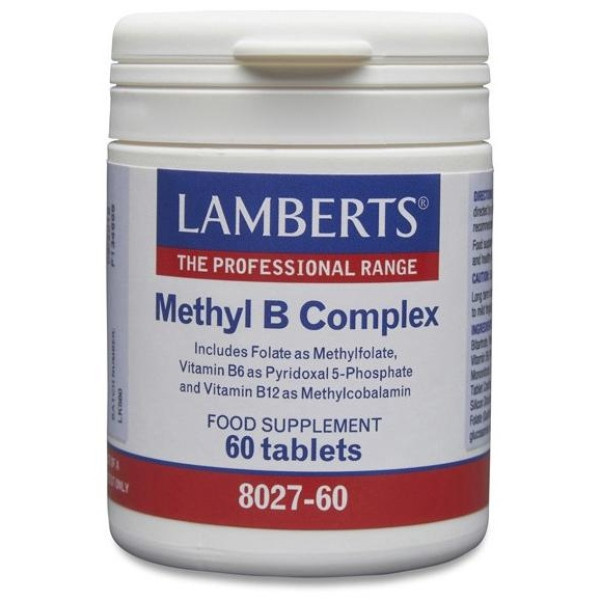Lamberts Complejo Methyl B Suplemento De Vitaminas Grupo B 60 Comprimidos