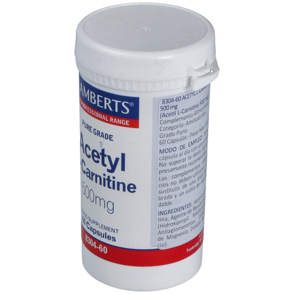 Lamberts Acetyl L-Carnitine 60Caps
