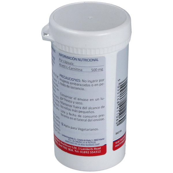 Lamberts Acetyl L-Carnitine 60Caps