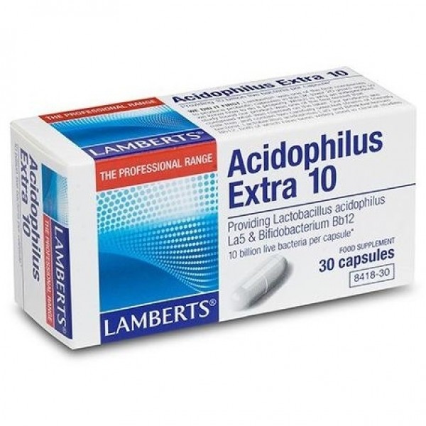 Lamberts Acidophilus Extra10 8418 30 Cáspulas