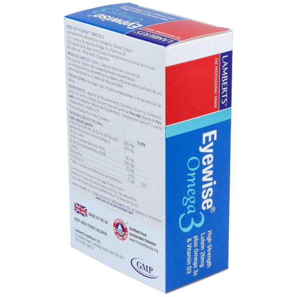 Lamberts Eyewise Omega 3 60Caps
