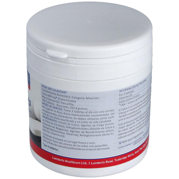 Calasorb Citrato De Calcio 800Mg.180Comp.