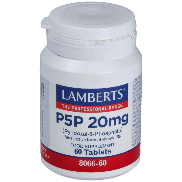 P5P 20Mg. Piridoxal-5-Fosfato 60Comp.