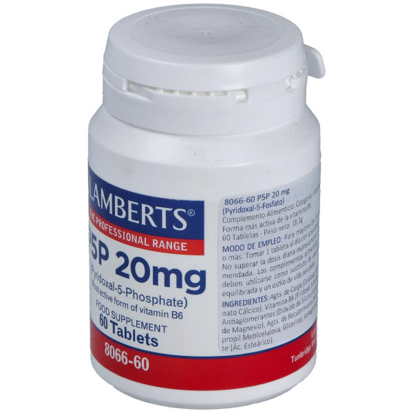 P5P 20Mg. Piridoxal-5-Fosfato 60Comp.
