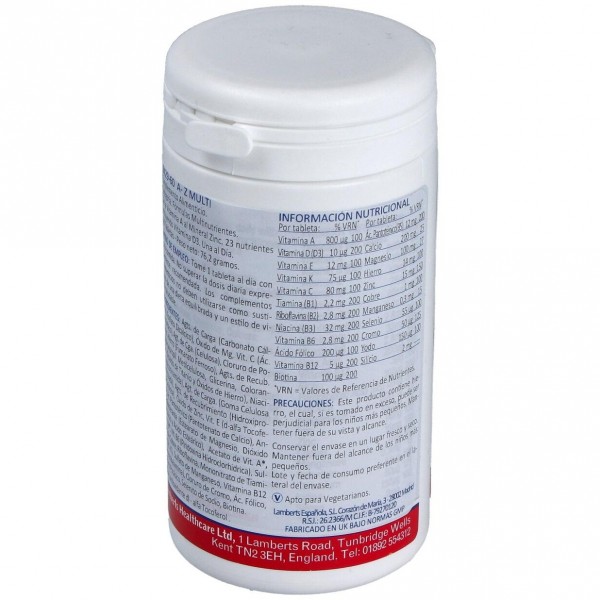 A-Z Multivitaminas Y Minerales 60 Cápsulas