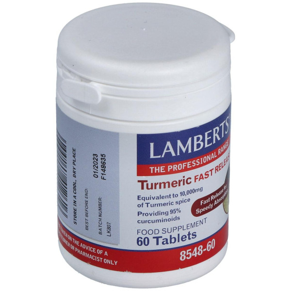 Lamberts Cúrcuma De Liberación Rápida 60 Tabs
