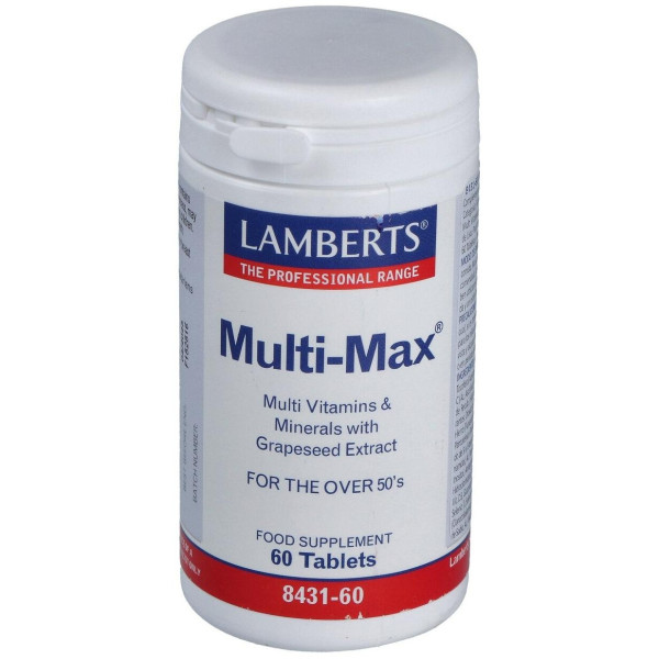 Multi-Max (Vit+Min+Amin) (1Al Dia) 60Comp.