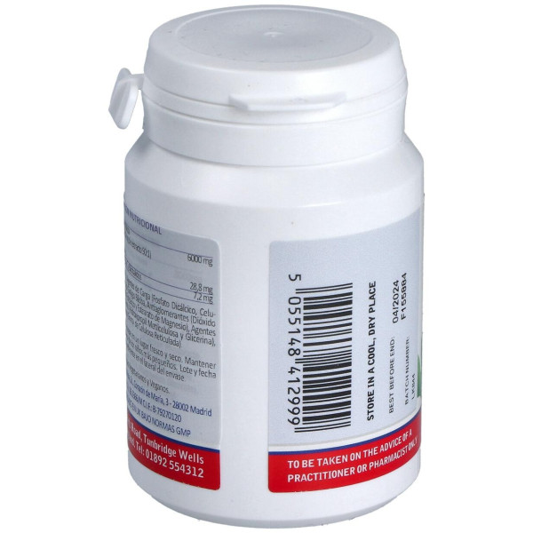 Ginkgo Biloba 6000 Alta Potencia 120Mg. 60Comp.