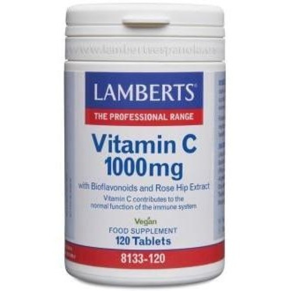 Lamberts Vitamina C 1000Mg Con Bioflavonoides 120Comp