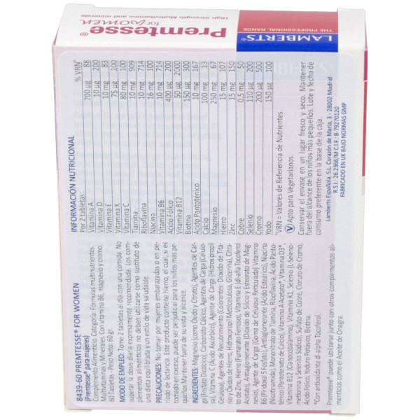 Premtesse Para Mujeres 60Comp. 2