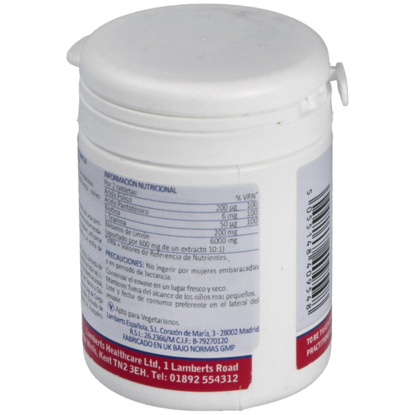 Complejo De Teanina Y Balsamo De Limon 60Comp. 2