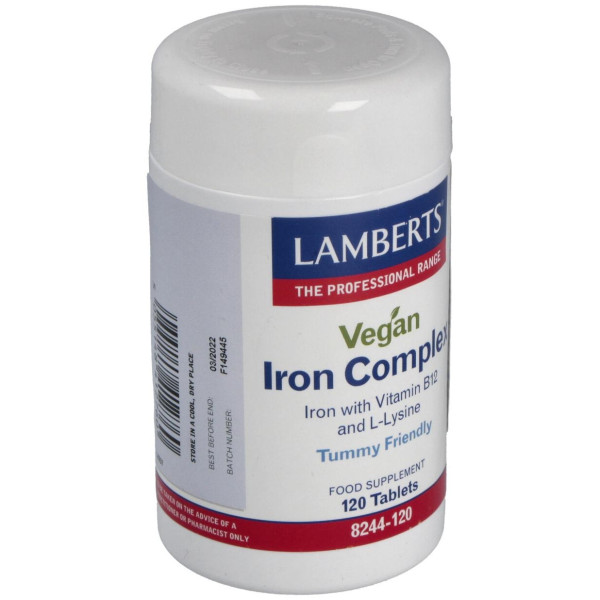 Complejo De Hierro Vegano 120Comp. 2