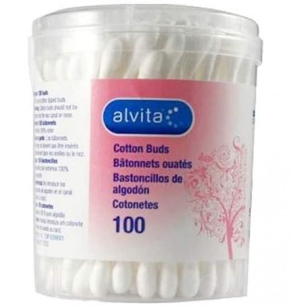 Alvita Bastoncillos Oidos,100 Unidades. -  Alliance Healthcare