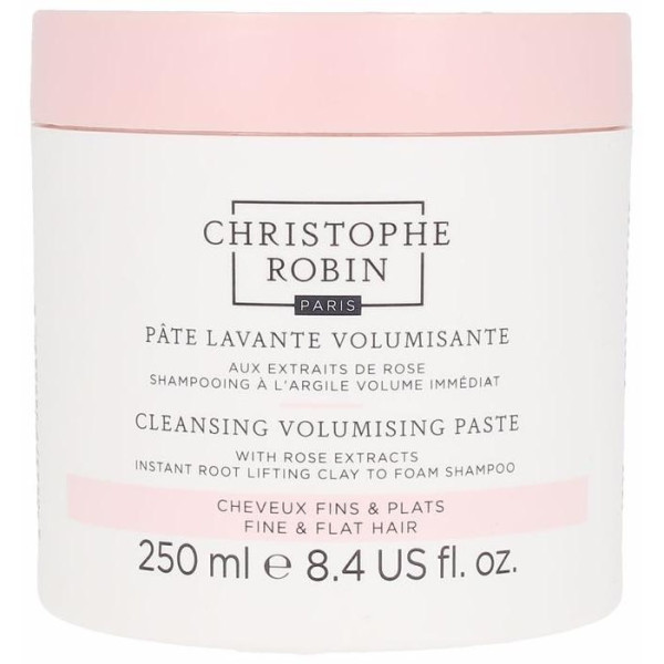 Cleansing Volumizing Paste With Pure Rassoul Clay Y Rose Extracts 250 Ml