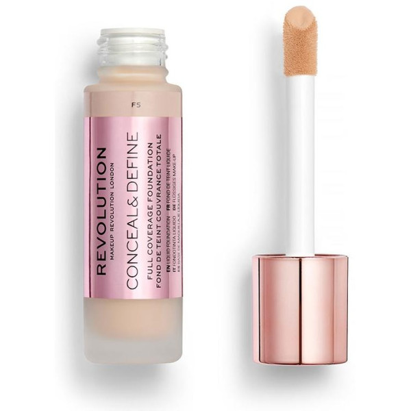 Make Up Revolution Conceal Y Define Full Foundation F5 23Ml