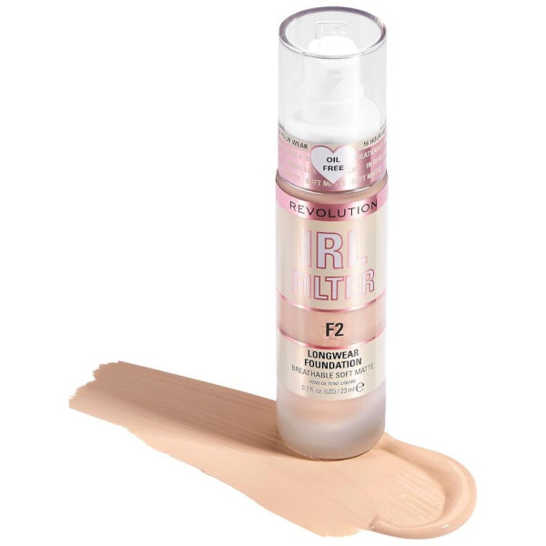 Revolution Beauty Irl Filter F2 Longwear Foundation 23Ml