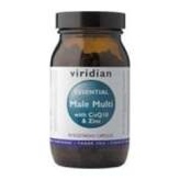 Viridian Multi Esenciales Para Hombre Con Q10 Y Zinc 90Cáps