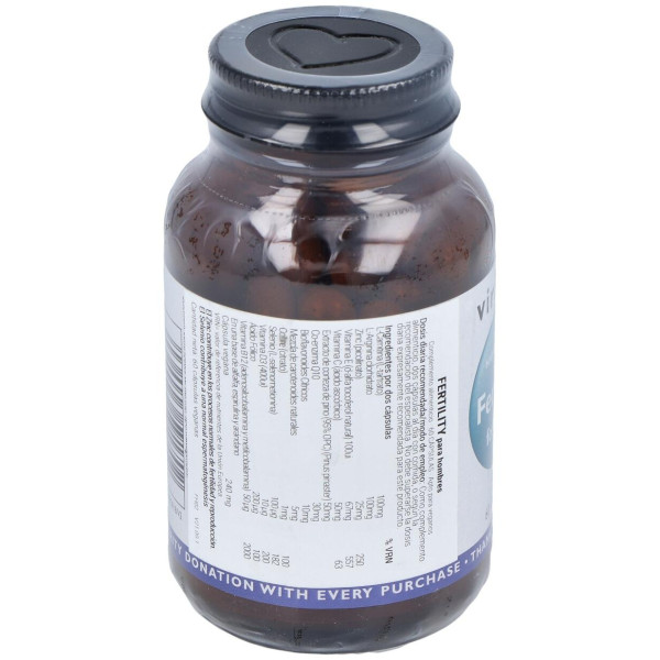 Viridian Alta Potencia Fertilidad Para Hombres 60Cáps