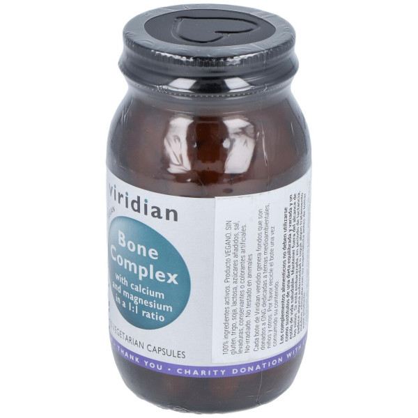 Viridian Complejo Óseo Con Calcio Y Magnesio 90Cáps