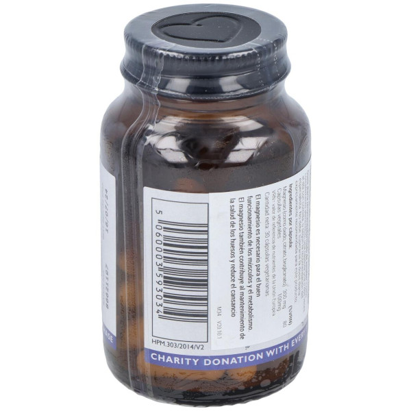 Magnesio Alta Potencia 300Mg. 30Cap.Veg.