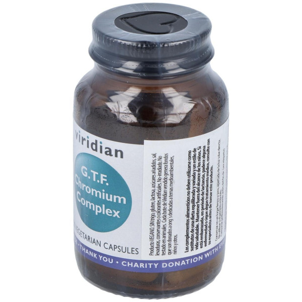 Viridian Complejo De Cromo G.T.F 30Cáps