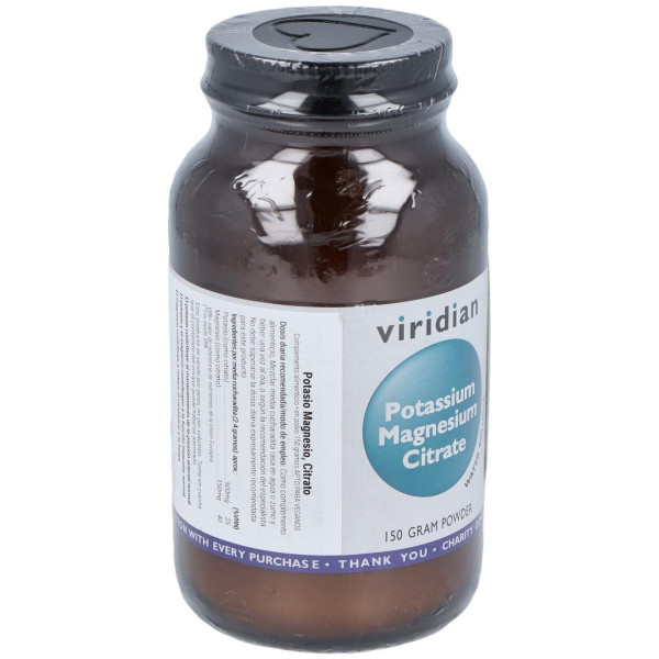 Viridian Potasio Magnesio Citrato Polvo 150G