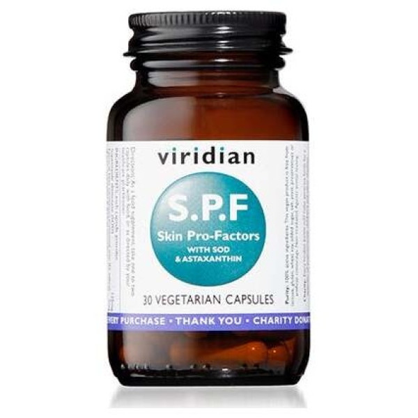 Viridian Fps Skin Pro Factors 30Caps