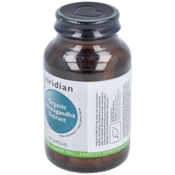 Viridian Extracto De Ashwagandha 60Caps
