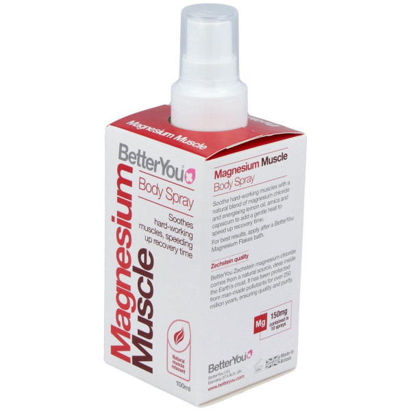 Betteryou Magnesio Músculo Spray Corporal 100Ml
